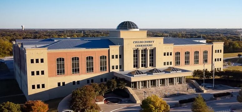 Allen Divorce & Family Law Attorney 1 The Collin County Courthouse in McKinney, Texas